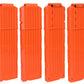 lififun 4 Pack 18-Dart Quick Reload Clip Magazine for Nerf N-Strike advanced Series (Orange)