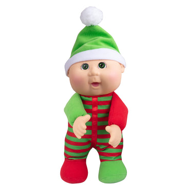 Cabbage Patch Kids Cutie 9' Kane The Elf - Officially Licensed - Collectible, Adoptable Baby Doll Toy Gift For Kids, Girls, Boys - 9 Inches