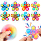 Wellvo 10 Pack Party Favors Fidget Spinners For Kids 4-8 8-12, Goodie Bag Stuffers For Kids 3-5, Pop Fidget Toys Bulk Classroom