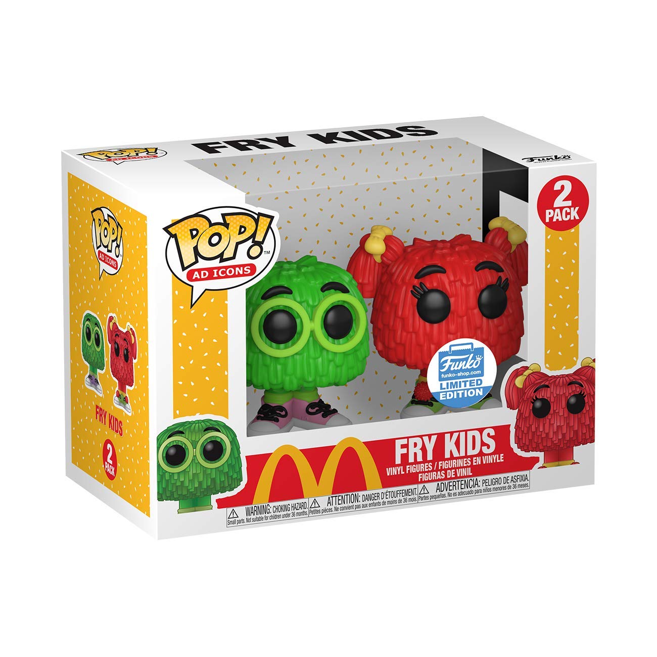 Funko Pop! Ad Icons - Fry Kids [Green & Red] Exclusive