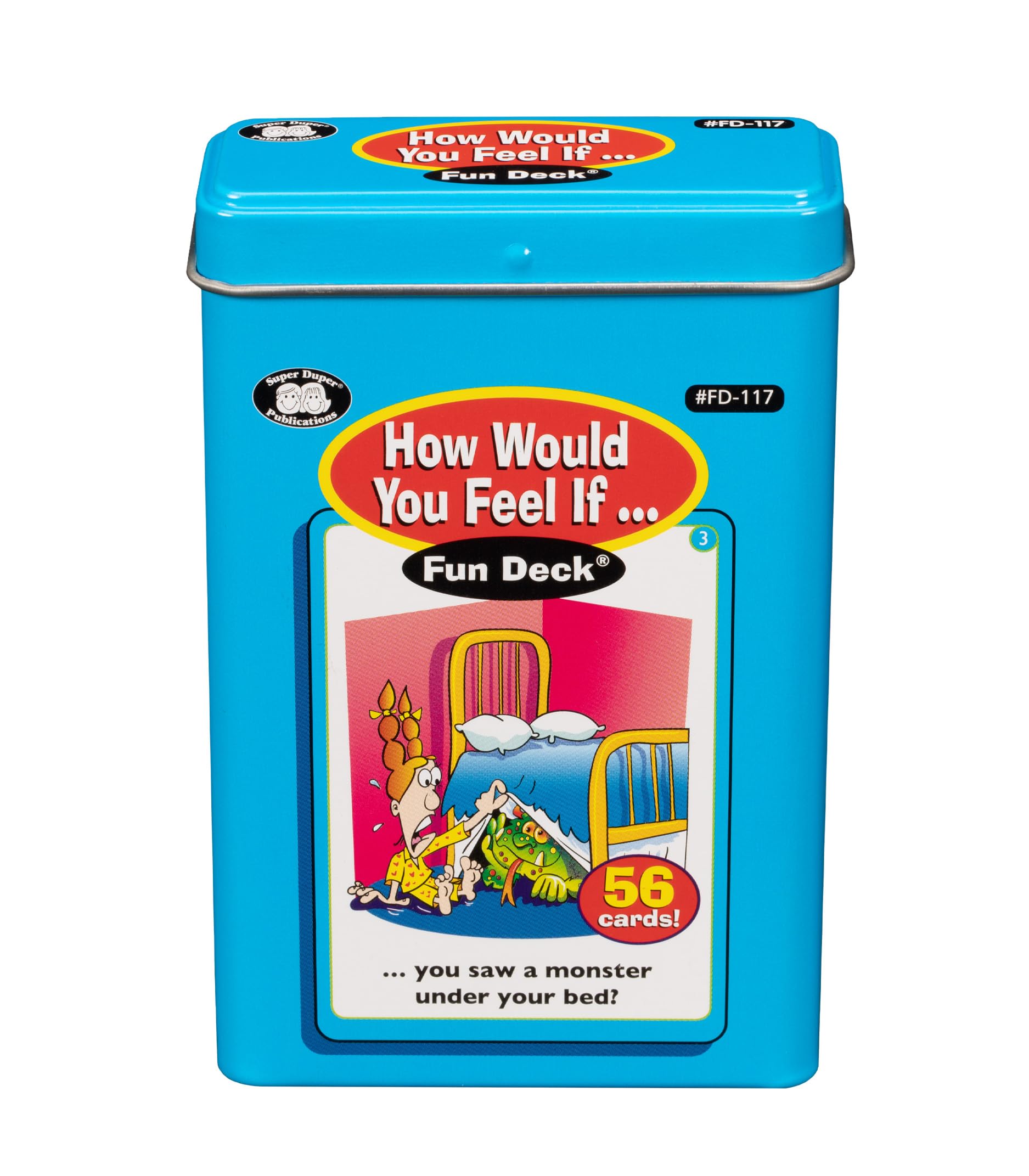 Super Duper Publications | How Would You Feel If Fun Deck | Understanding Feelings and Emotions Flash Cards | Educational Learni
