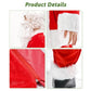 Kllouze Kids Santa Claus Costume Children'S Christmas Deluxe Santa Suit Outfit Party Cosplay Costumes For Boys Kids 9 Pcs (Small