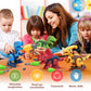 BAODLON Dinosaur Toys for 3 4 5 6 7 Year Old Boys, Take Apart Dinosaur Toy for Kid 3-5 5-7 Building Toy with Electric Drill, Lea