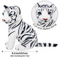 Berry President Stuffed Animal Toys, Plush Toys, Sitting Tiger Stuffed Toys, Lifelike And Lovely Animal Dolls, Gifts For 3+ Boys