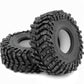 HOBBYSOUL 1.0 Tires 64mm Tall Super Soft Sticky 1.0 Crawler Tires for RC 1/18 TRX4M 1/24 AX24 SCX24 FCX24 Upgrade