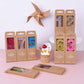 PHD CAKE Rose Gold 3 Number Birthday Candles, 2.76 Inch Synthetic Wax, Party Celebration