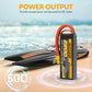 SUPULSE 11.1V 3S Lipo Battery 50C 2200mAh Soft Case Battery with T Plug and XT60 Plug for RC Airplane Helicopter RC Boat RC Car