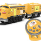 Motorized Train for Kids  Remote Control Locomotive Train Toy for Wooden Tracks  Battery Powered Electric Trains with Sound & Lights Effects Compatible with Thomas  Brio  Chuggington