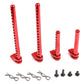 TT-02 Metal Front Rear Body Holder Kit for TT02 Upgrade Part (Red)