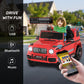 Anpabo Licensed Mercedes-Benz G63 Car For Kids, 12V Ride On Car W/Parent Remote Control, Low Battery Voice Prompt, Led Headlight, Music Player & Horn, Soft Start, Kids Electric Vehicle, Red