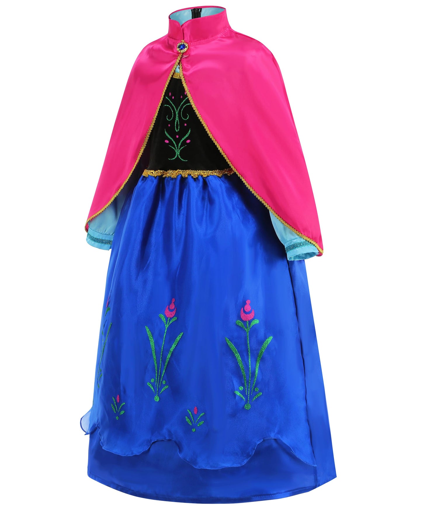 Syoimy Princess Dress Up Costume For Girls Princess Costume Halloween Cosplay Birthday Party Dress Up With Accessories