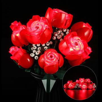 Lightailing Light For Lego- 10328 Bouquet Of Roses - Led Lighting Kit Compatible With Lego Building Blocks Model - Not Included The Model Set