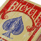Magic Makers Faded Rider Back Red Bicycle Deck - Limited Edition