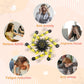 Irvotbes Transformable Fidget Spinners - 36pc Plastic Stress Relief Toys for Kids & Adults, DIY Robot Fingertip Gyros, Easter Basket Stuffers