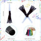 Lcpqmzgh 120 Pcs Gold Noise Makers, Metallic Fringed Noise Makers For New Year Party Favor Supplies (Black)