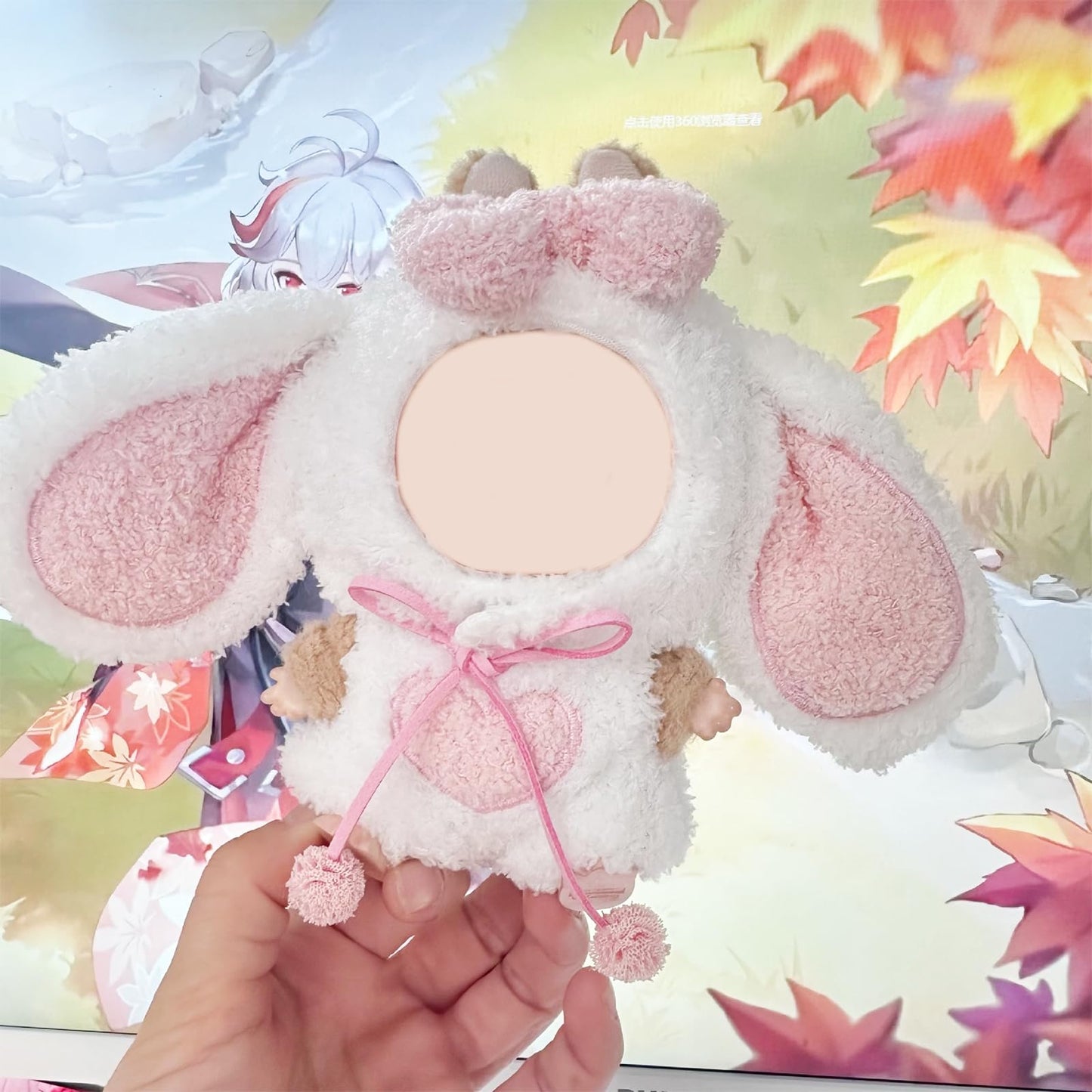 Clothes for Doll(NO Doll Included) 15/17cm Doll Clothes Set for Doll Outfit Accessories for Doll Rabbit Ears