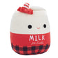 Squishmallows 10-Inch Alten The Milk Plush Toy - Soft & Squishy Red Stuffed Animal - Collectible Gift for Kids, Model SQXM00775