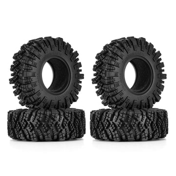 Injora 1.9'' S5 Tires Kraken Claw 106 * 38Mm Mud Terrain Tires For 1/10 Rc Crawler Car Upgrade