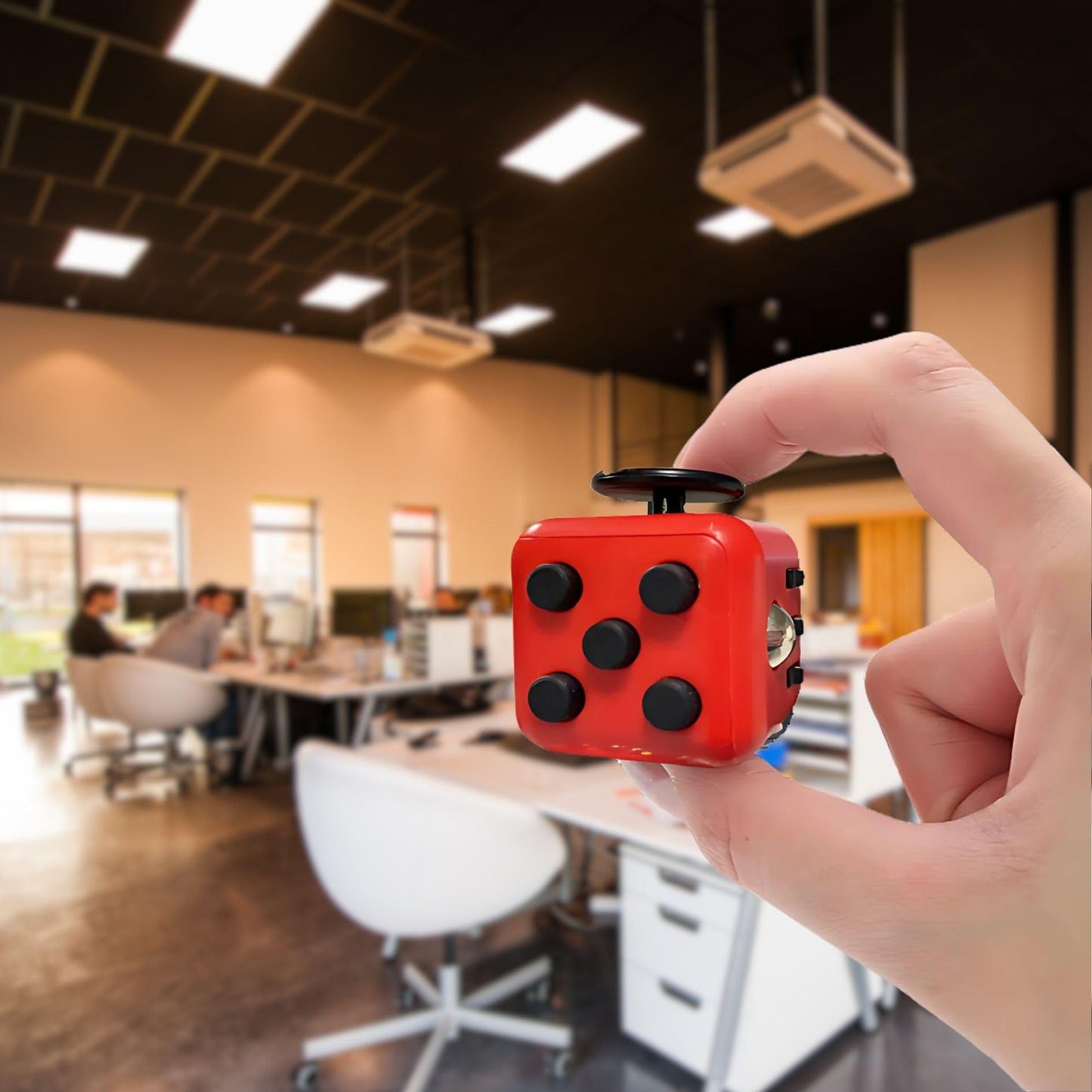 Fidget Toys 3Pcs - Includes Infinity Cube & Hand Fidgets For Adults & Kids | Desk Fidgets & Sensory Toys For Anxiety, Stress Rel