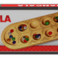 Classic Mancala Game - Features A Full-Sized, Solid Wooden Board With Exquisite Detail Stones By Pressman For 2 Players