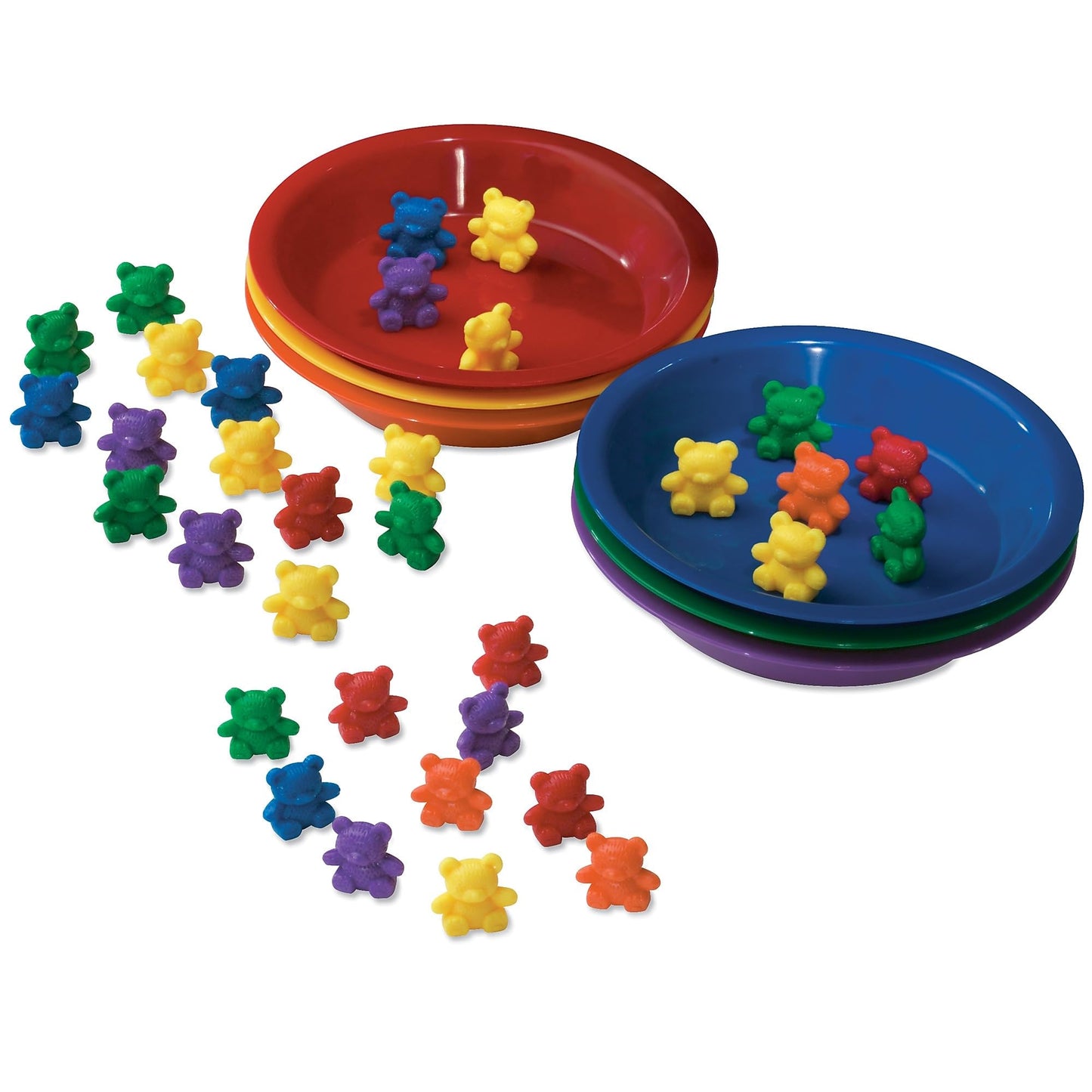 Learning Resources Baby Bear Sorting Set, Counting And Sorting Toys, Baby Bear Counters, Sorting Bears, 108 Pieces, Ages 3+
