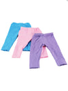 American Fashion World Light Colored Leggings for 18-Inch Dolls | enhanced Quality & Trendy Design | Dolls Clothes | Outfit Fashions for Dolls for Popular Brands