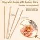 Pp Opount 35 Pcs Gold Balloon Sticks, Plastic, 12.6 Inches, Party Decoration, Centerpieces, Unisex