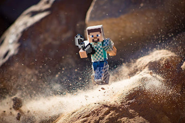 Minecraft Steve in Chain protective covering Figure Pack Action Figure