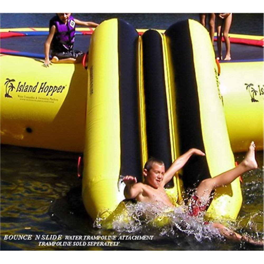 Island Hopper Bounce N Slide Water Trampoline Attachment Yellow - Slide Only