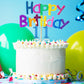 BBTO 12 Pcs Birthday Number Candle Cake Numeral Candles Christmas New Year Rainbow 0 - 9 Cake Topper Decoration for Birthday, Pa
