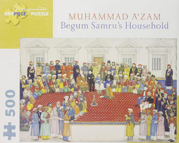 Muhammad A'Zam 500 Piece Puzzle Begum Samru'S Household