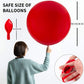 Oupking Giant Thick Balloons 36 Inch Magenta Big Round Latex Balloons 6 Packs For Party Decorations
