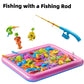Temi Fishing Toy For Kids 3-8 Years Old, Bath Toy For Child, Magnetic Fishing Pole For Toddlers, Summer Water Toys For Boys And Girls, Outdoor And Indoor Toys, Gifts For Birthday And Holidays