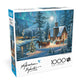 Buffalo Games - Abraham Hunter - Silent Night - 1000 Piece Christmas Jigsaw Puzzle - Festive Holiday Puzzle for Adults - Precisi