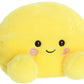 Aurora® Yuzu Lemon™ Stuffed Animal - 5" Yellow Pocket-Sized Plush Toy - Adorable Palm Pals™ Collectible