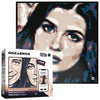 MOZABRICK Interlocking Brick Mosaic Photo Kit - Color S, Sepia, Plastic, Model 70001, Custom Personalized Gift, Pixel Art Construction Set