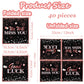 We Will Miss You Decorations 40Pcs We Will Miss You Napkins, Disposable Rose Gold Good Luck Paper Retirement Napkin For Men Wome
