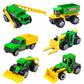 Oriate Children Diecasting Farm Car Toy Set 6pcs, Harvester, Transporter, Truck, Sprayer Small Farm Toys, Mini Cars Model Christ