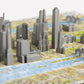 4D Cityscape Mini Puzzle (193 Piece), New York
