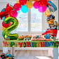 Paticool 40 Inch Green Number Balloon 2, Large Number Foil Balloons Mylar For Girl Boy Birthday Party Celebration Decorations Su