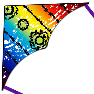 Honbo Large Kites For Adults, Beginner Kite For Kids Easy To Fly, The Easiest Single Line Beach Kite, With 300Ft String Kite Handle