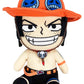Great Eastern Entertainment One Piece- Ace Sitting Pose Plush 7' H