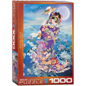 Eurographics Tsuki Hoshi By Haruyo Morita Jigsaw Puzzle (1000-Piece)
