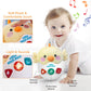 Wowohage Baby Toys 0-6-12 Months, Plush Chick Musical Toys, Cute Stuffed Animal Infant Toys With Light & Sounds, Roly-Poly Senso
