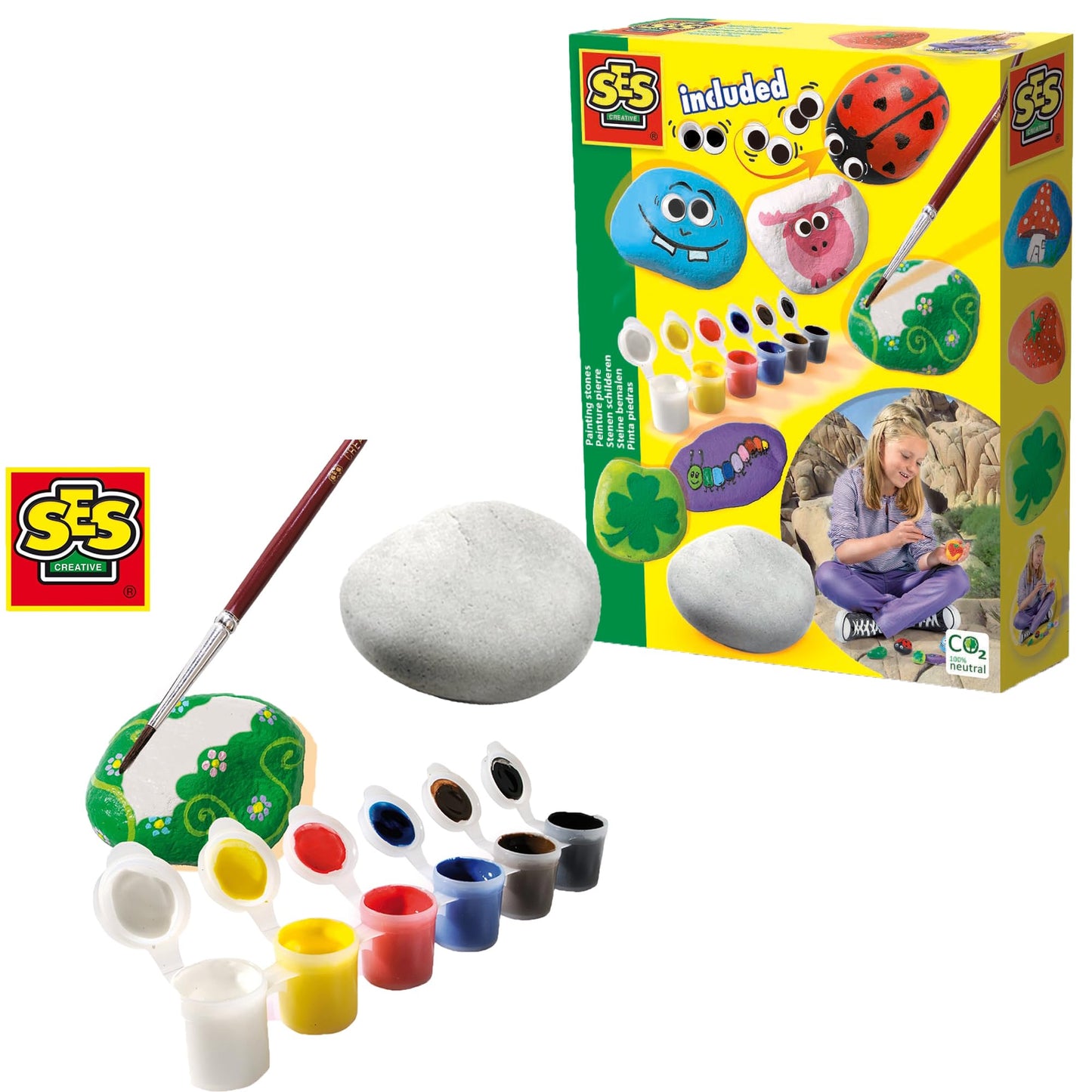 SES Creative Rock Painting Kit