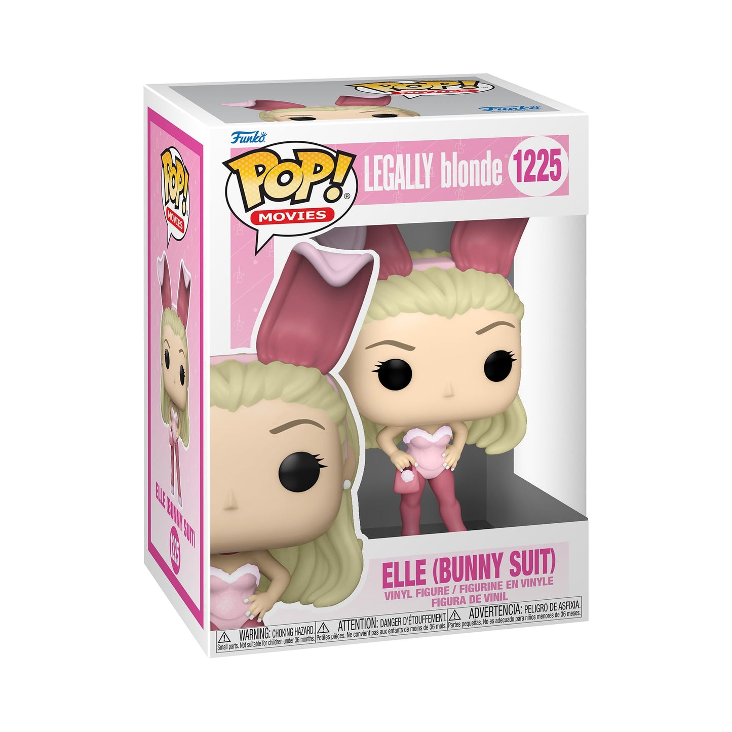 Funko Pop! Movies Elle as Bunny - Vinyl Collectible Figure, Multicolor, Standard Size, Model 46777