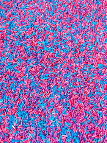 Sensory-N-Stuff Sensory Bin Filler for Sensory Table - Colored Rice for Sensory Play (Unicorn Rice)