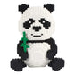 Larcele Panda Micro Building Blocks Animal Mini Building Toy Bricks, 3689 Pieces Kljm-02 (Model 2840)