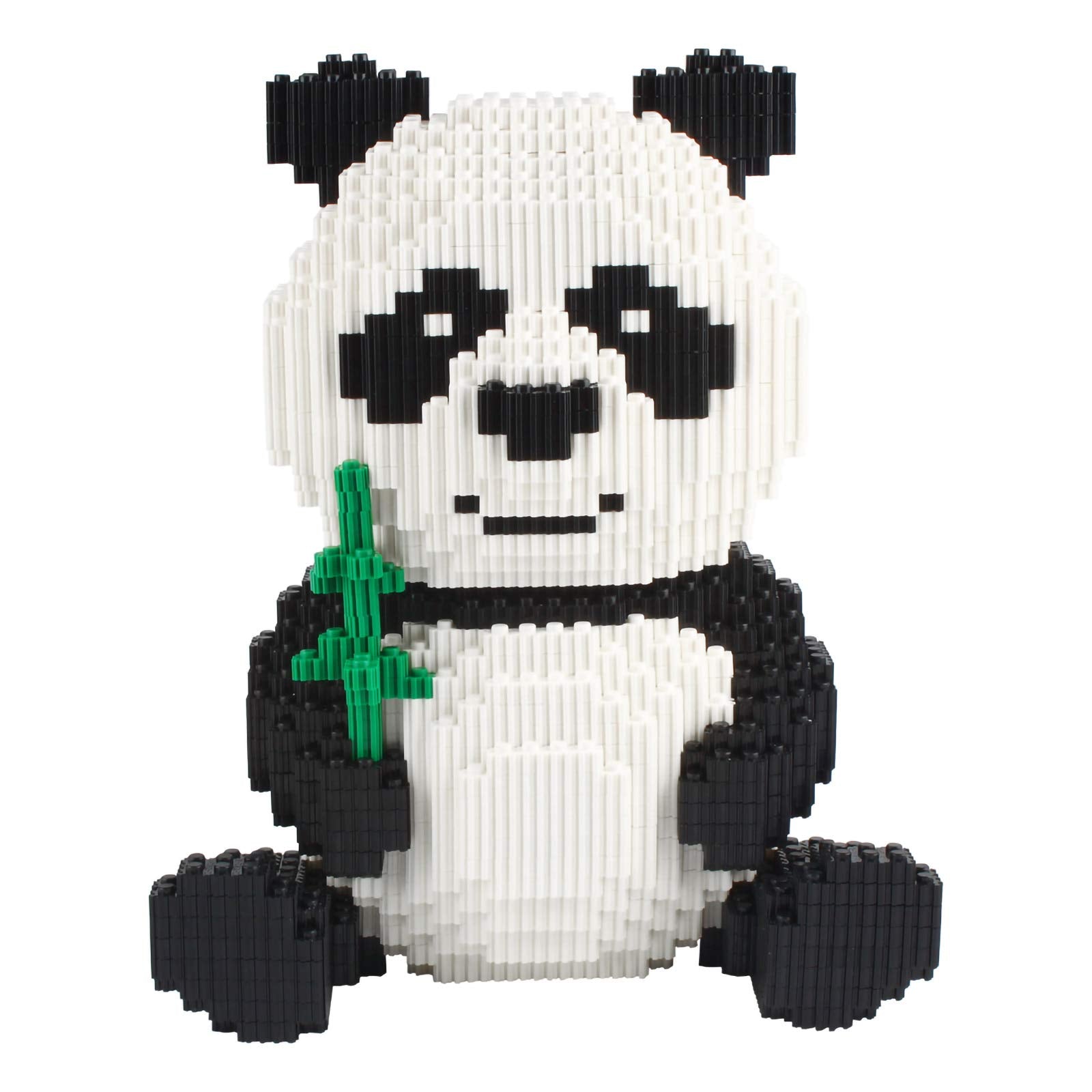 Larcele Panda Micro Building Blocks Animal Mini Building Toy Bricks, 3689 Pieces Kljm-02 (Model 2840)