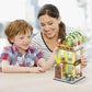 Xiu Music Cafe Building Kits Toys, (1050Pcs) Music Cofe House Mini Building Block Sets For Adults, Small Shop House Playsets,Cre